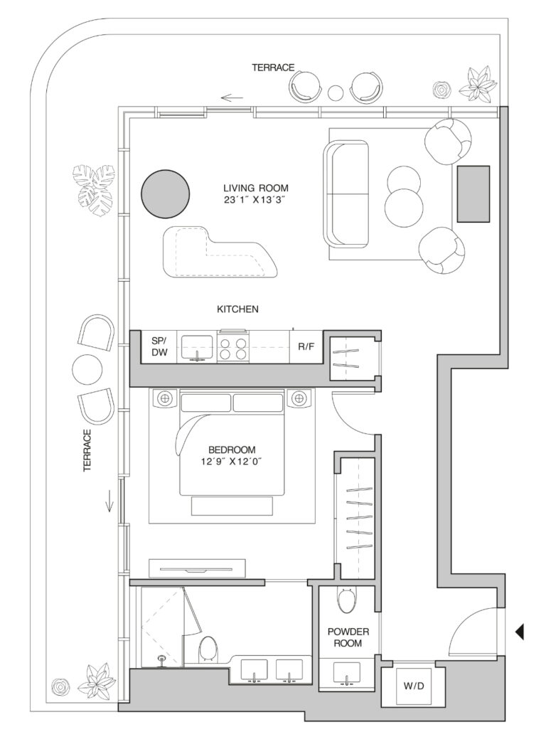 Mercedes-Benz Places Brickell Floor Plans