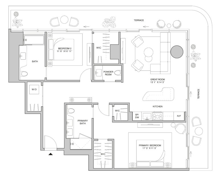 Mercedes-Benz Places Brickell Floor Plans