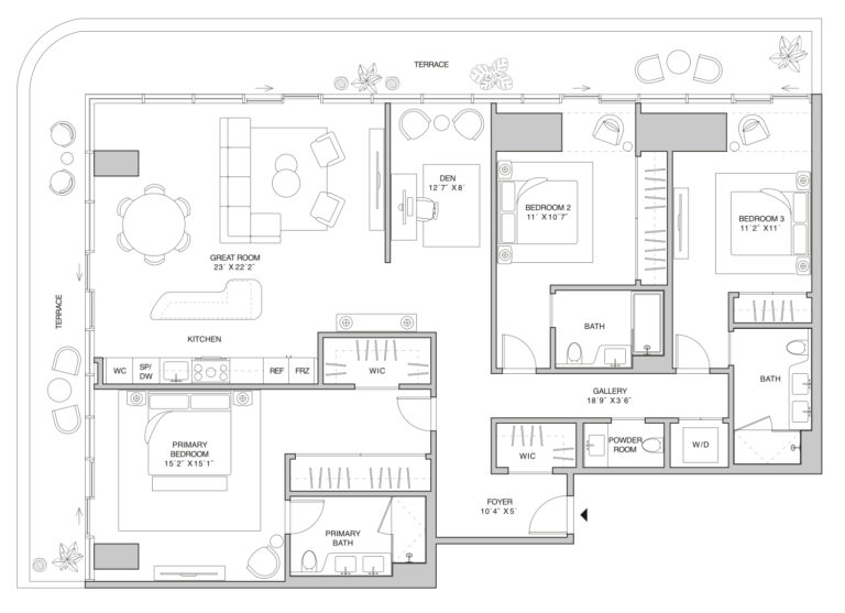 Mercedes-Benz Places Brickell Floor Plans